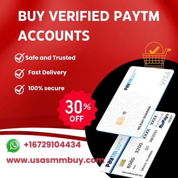 Buy Verified Paytm Accounts
