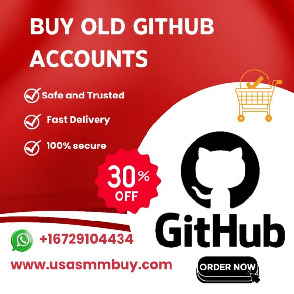 Buy old Github Accounts